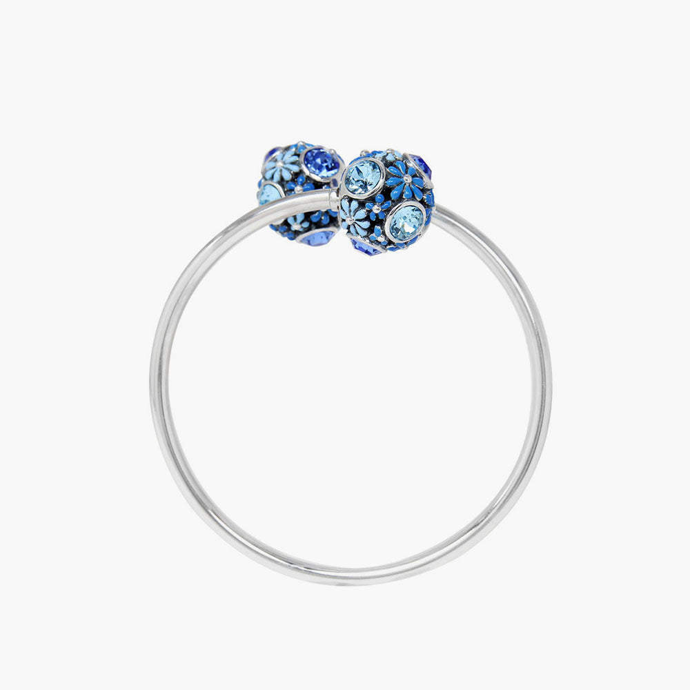 Moomin Flower Bangle Blue