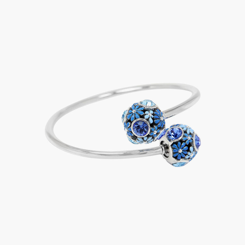 Moomin Flower Bangle Blue