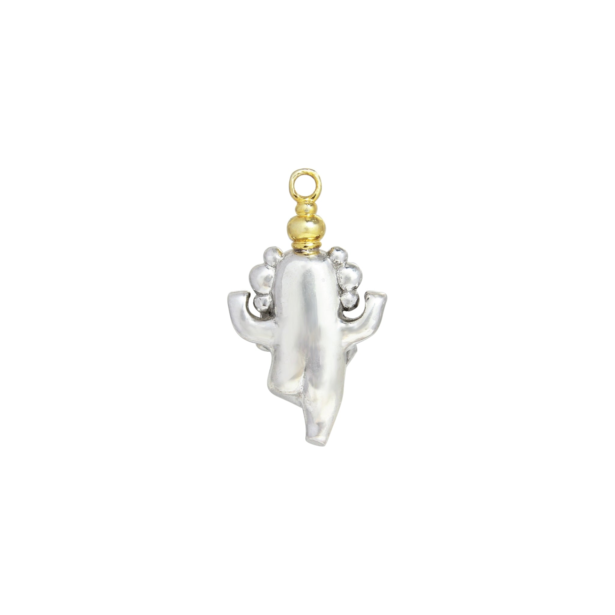 Ganesha Pendant with 14K Gold